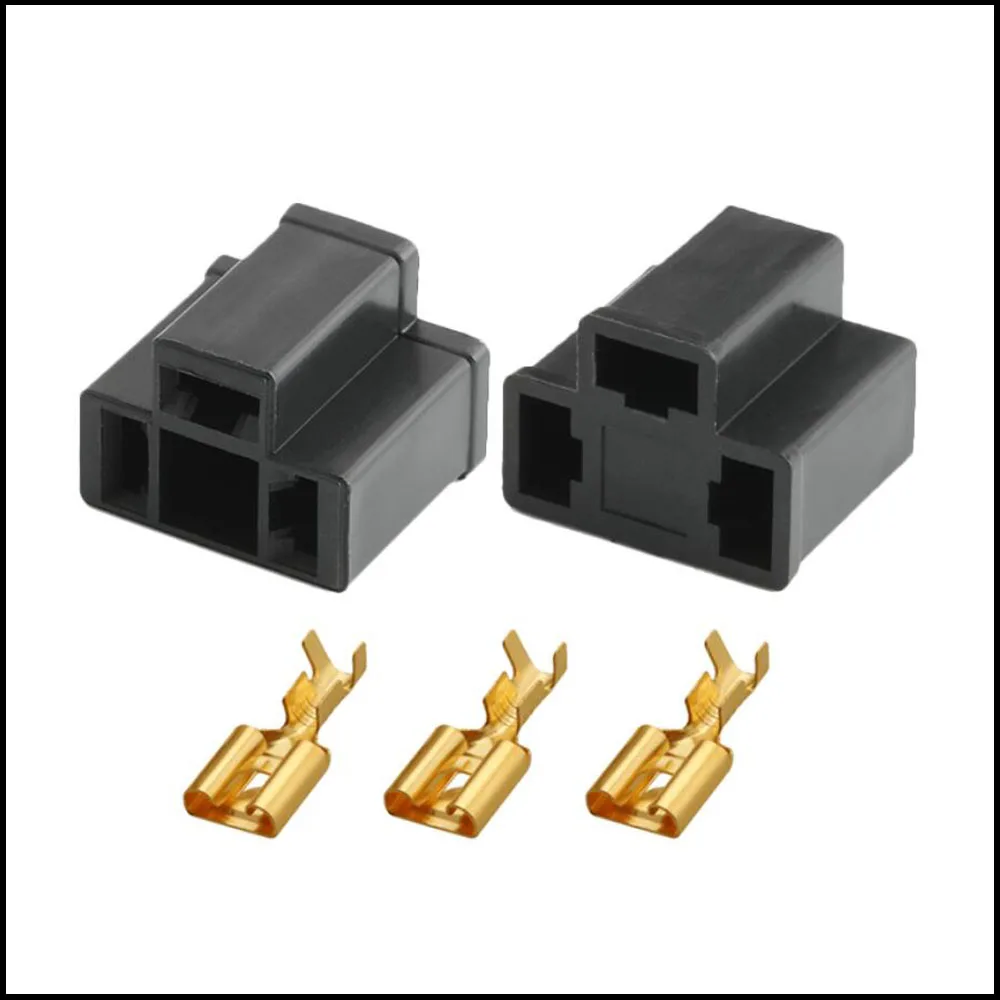 100 Декодер каналов кабельного телевидения DJ7033-7.8-21 женский кабель Разъем ксеноновая лампа H4 фара вилка модификации 3-контактный разъем автомобильной вилки разъем