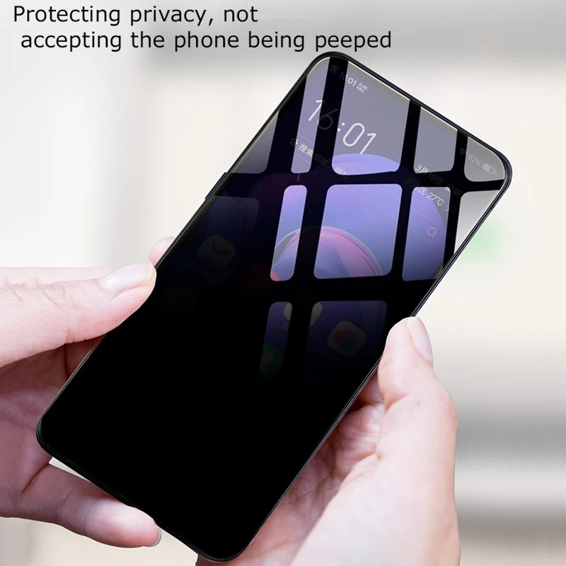 Защитное стекло vivo iQOO Neo антишпионская пленка для экрана Vivo Nex 2 S AY95 U1 Y91 Y91i V15 Pro X21
