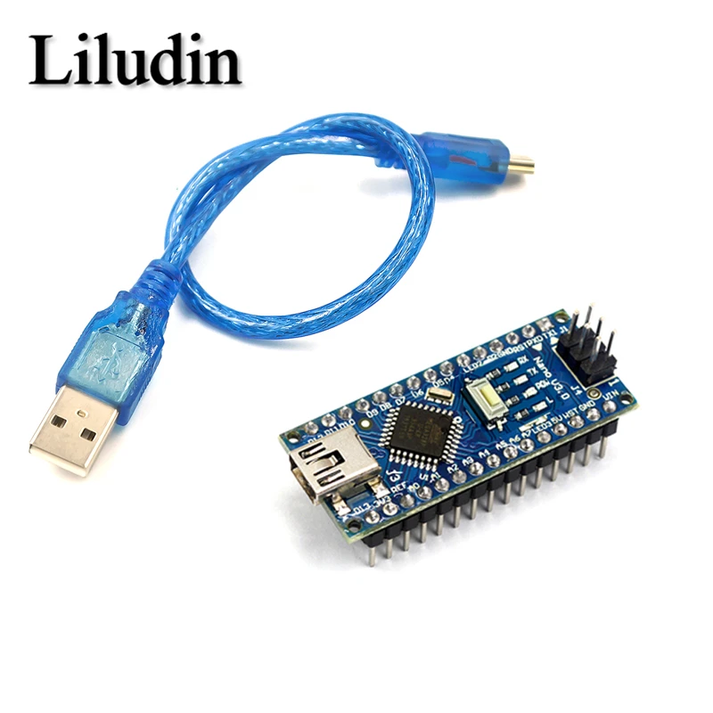 Плата совместимая с контроллером Atmega328 для arduino Nano 3 0 модуль liludin плата разработки