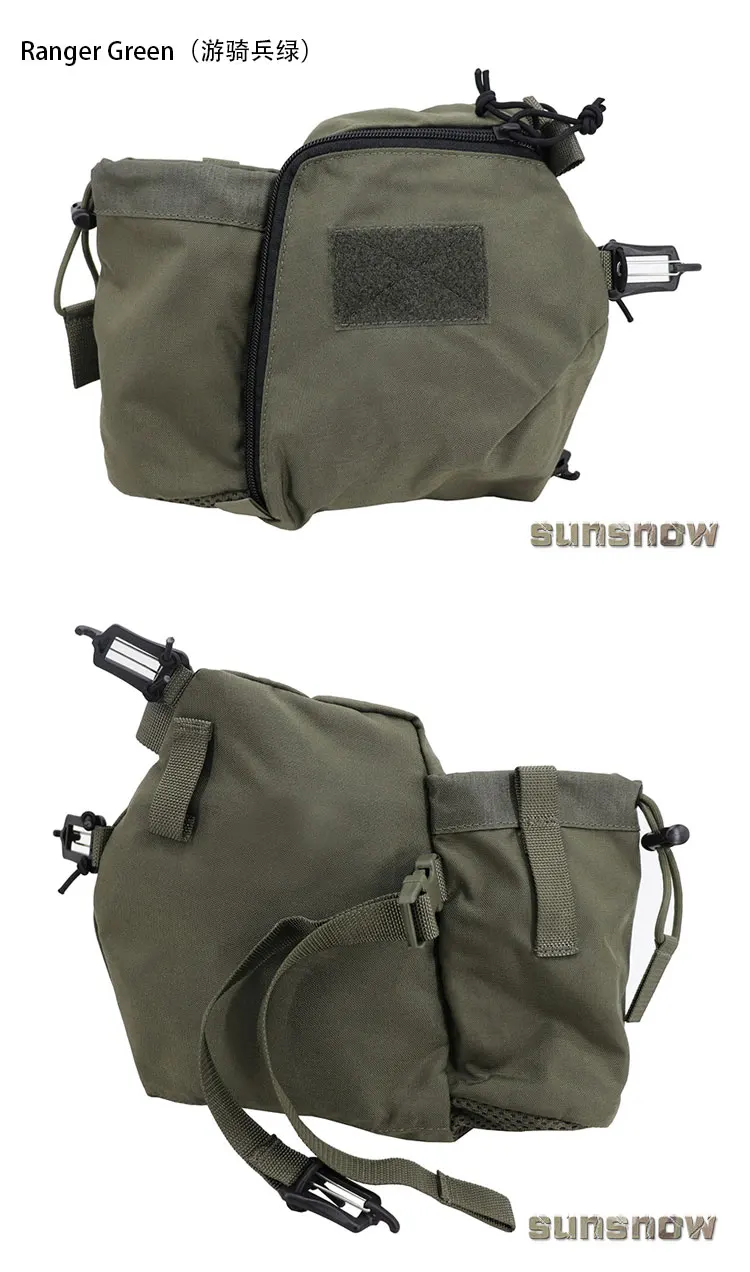 Outdoor Sports Shennong Wet Rib Tactical Water Bag Waist Bag Chest Water Cup Bag Sundry Bag