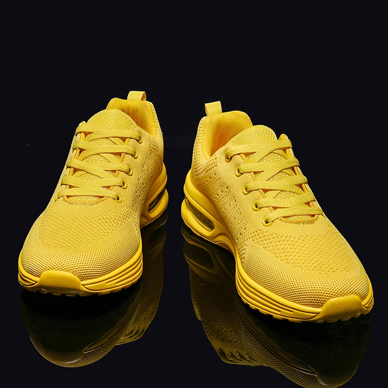 

Summer Breathable Men Running Sport Shoes Fashion Air Cushion Sneakers Men Women 2021 New Big Size Tennis Shoes Unisex Size