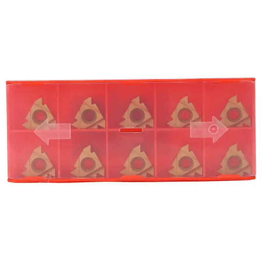 

16ER AG60 твердосплавные вставки для резки внешней резьбы для обработки нержавеющей стали