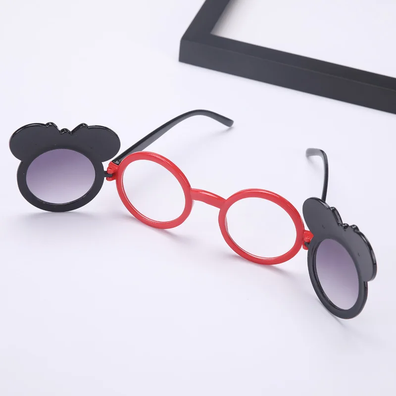 Disney Toy Girl Mickey Minnie Sunglasses Children's Anti-UV Cartoon 3-12 Years Old Gifts For KIds | Игрушки и хобби