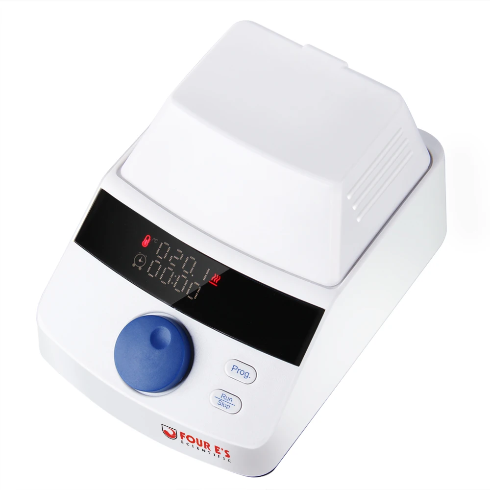 Mini Digital Dry Bath Incubator with Heating Lid and 40 x0.2ml Block 5-100 Centigrade Temperature | Канцтовары для офиса и