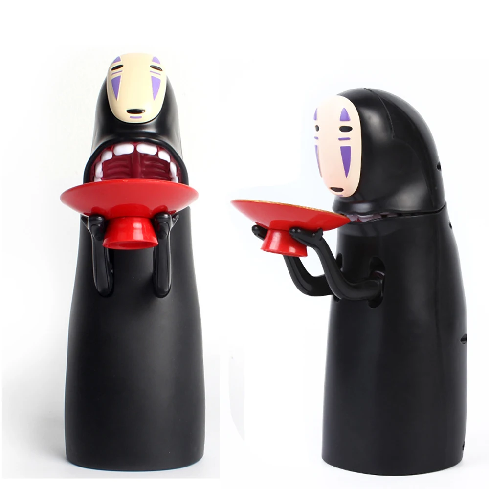 

Копилка с персонажами аниме «Унесенные призраками», мужская модель без лица, фигурка человека, копилка для кукол, автоматическая монета, за...