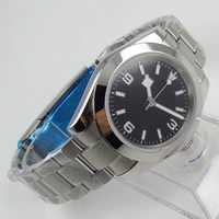 40mm sterile dial sapphire glass luminous polished bezel nh35a miyota 8215 automatic movement mens watch