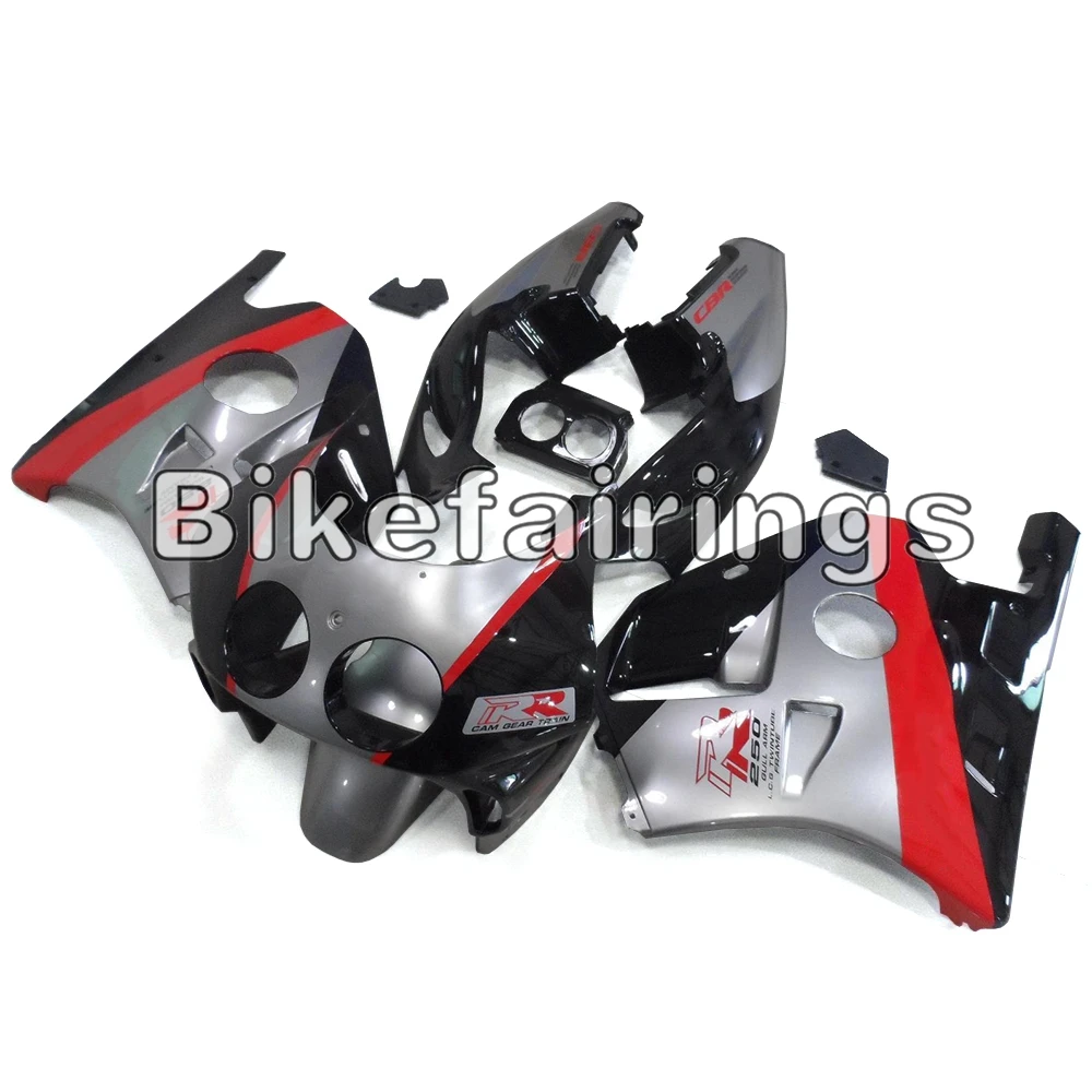 

Silver Red and Black Lowers Cowlings For Honda 1990 - 1994 CBR250RR MC22 1990 1991 1992 1993 1994 Motorcycle Bodywork Kit