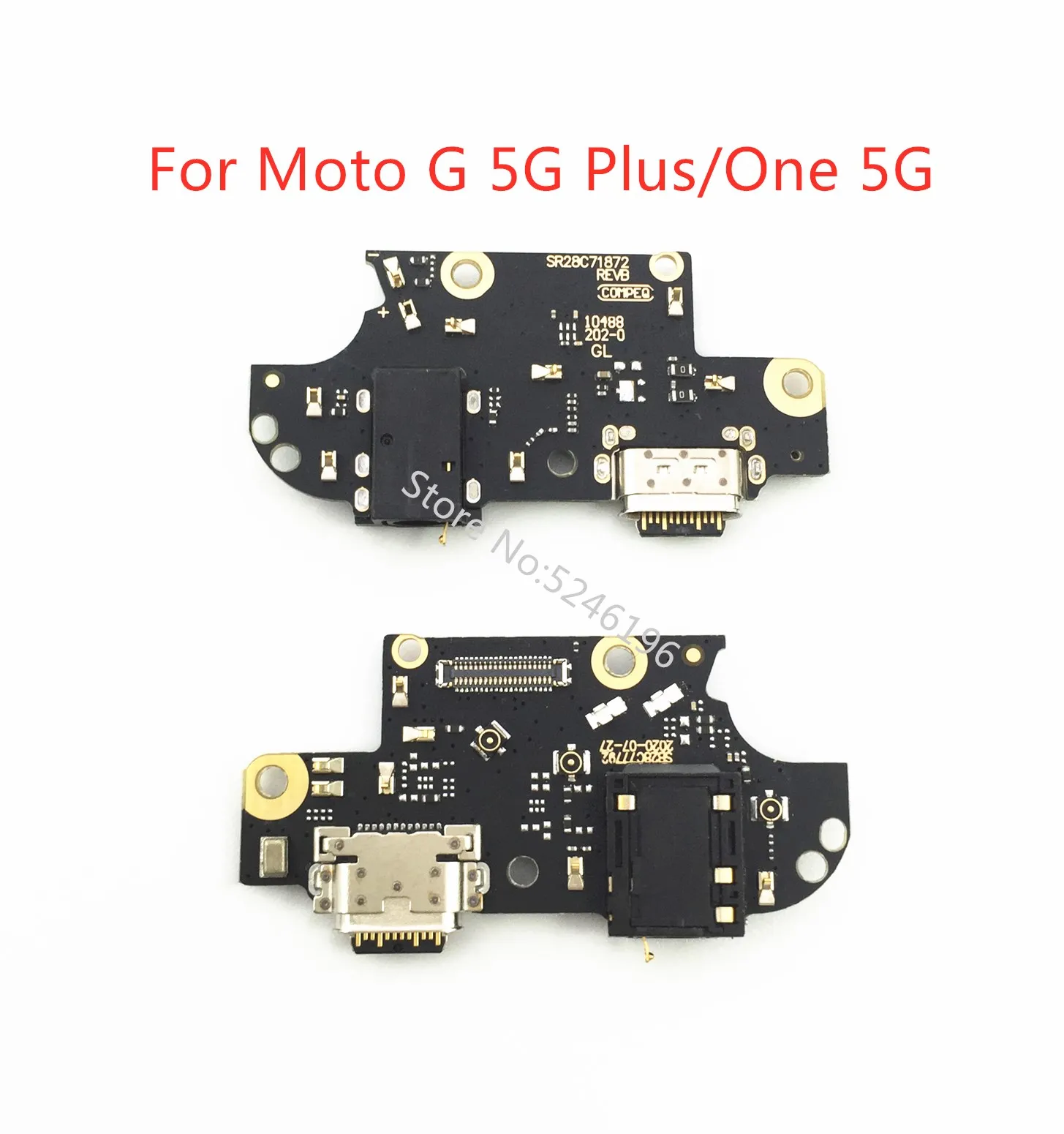 1 шт. подходит для Moto One 5G/G 5G Plus / G USB зарядный порт зарядное устройство базовый
