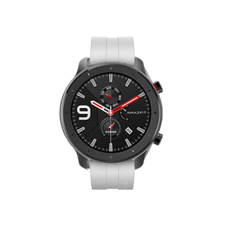 FIFATA 22MM Colorful Soft Silicone Watch Band For Xiaomi Huami Amazfit GTR 47MM/Stratos/Huawei GT/GT2 46mm Smart Watch Wristband
