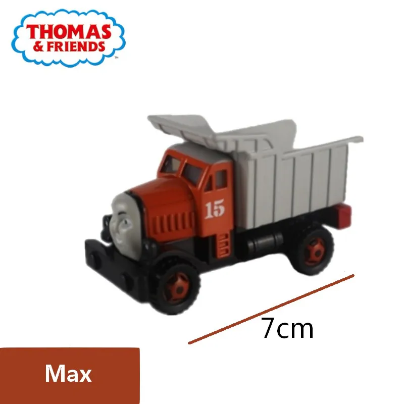 max Genunie Томас и его друзья Trackmaster 1:43 картонная коробка сплав магнитный поезд ударопрочный высокое качество автомобиль детские игрушки подарок - Цвет: max