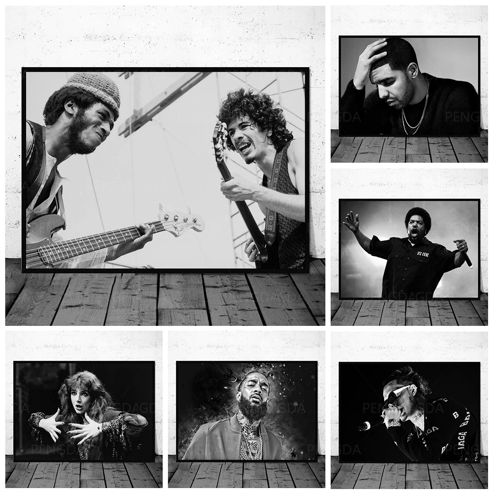 Домашний декор настенный плакат с изображением музыканта HD принты Карлос