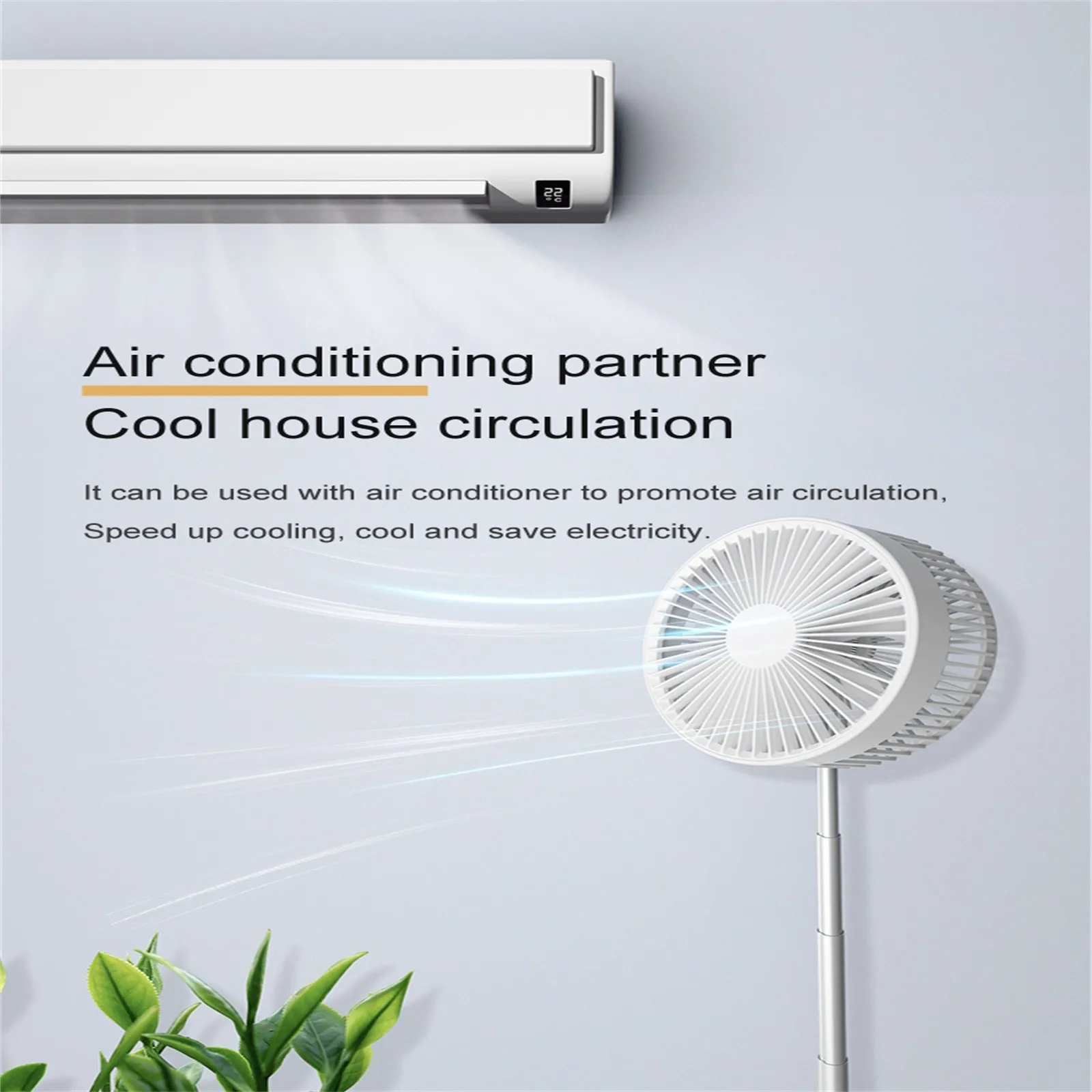 

Портативный Телескопический складной 4-скоростной вентилятор с регулируемой высотой и дистанционным управлением вращение на 180 градусов # g