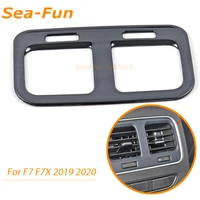 for haval f7 f7x 2019 2020 armrest rear seat air conditioner outlet vent trim cover panel frame interior car styling accessories