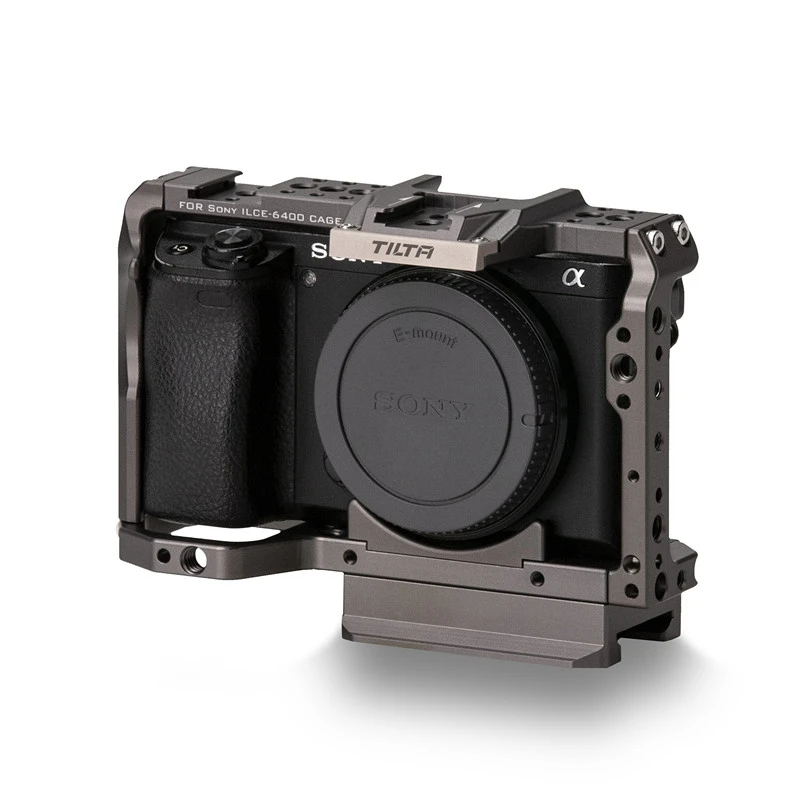 Клетка Tilta для камеры SONY A6 A6300 A6400 A6500 Полная DSLR Риг боковая фокусировка ручка