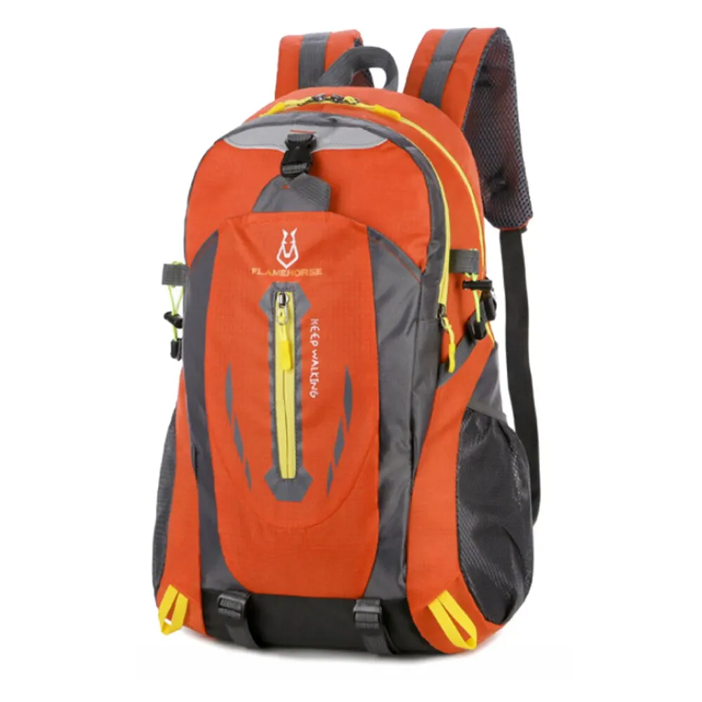 

Climbing Hiking Bag Nylon Casual Sport Bags Outdoor Travel Backpacks Hot Unisex Waterproof Backpack Men Large Capacity Bagpack