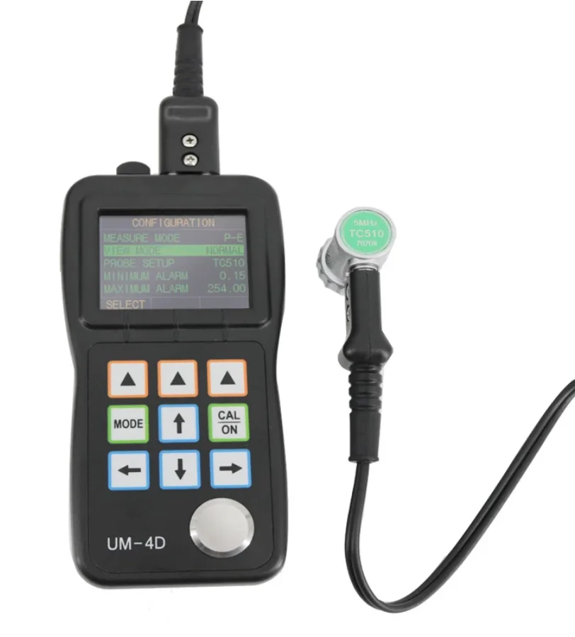 A SCAN Ультразвуковой толщиномер для лакокрасочного покрытия измерение толщины