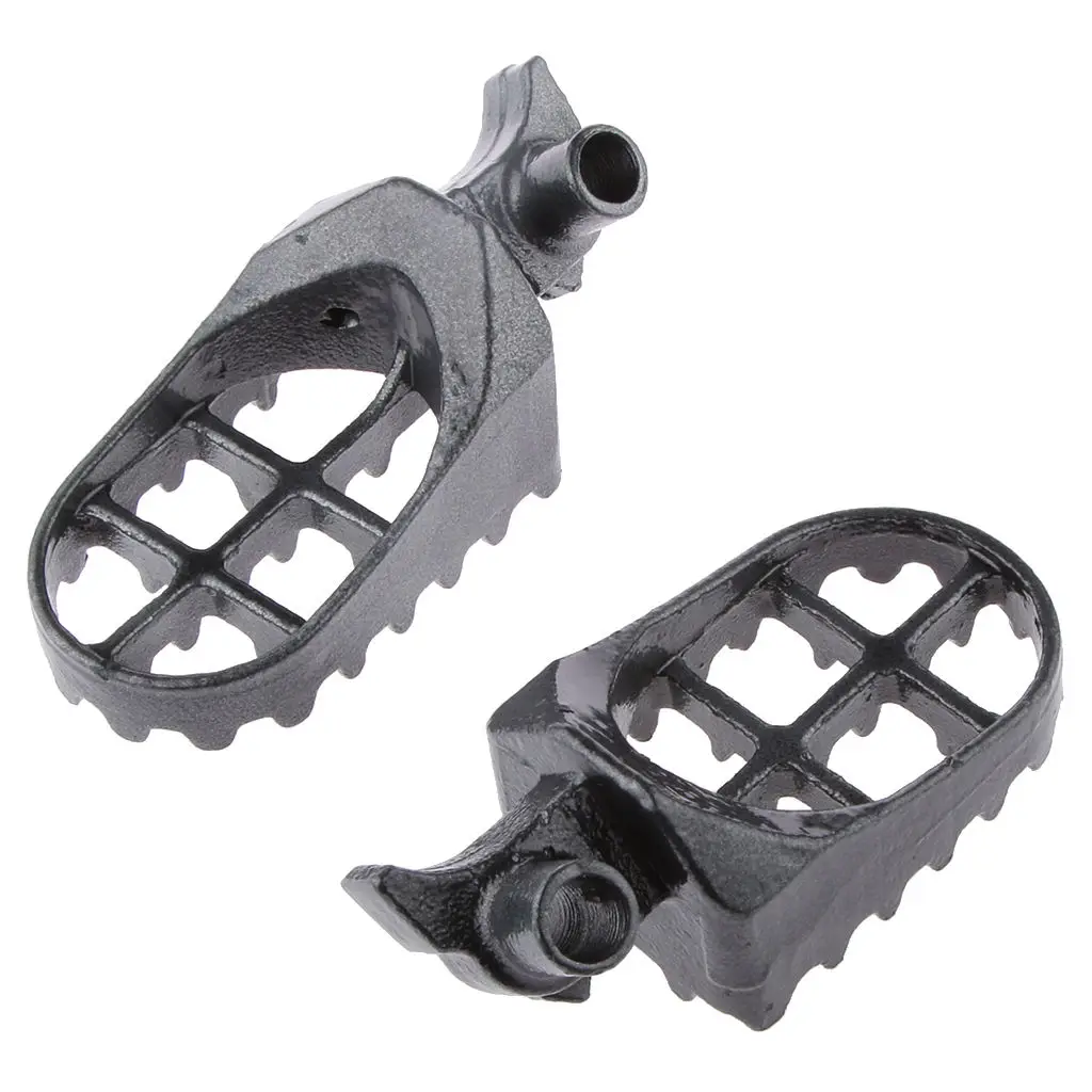 

Gray Foot Pegs for Yamaha YZ 125 250 YZF/ WR 250 400 426 450 1999-2005 YZ85 Pack of 2