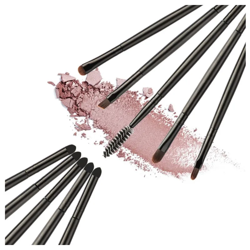 5 шт. косметика мягкие тени для век кисти держатель набор нейлоновые волосы