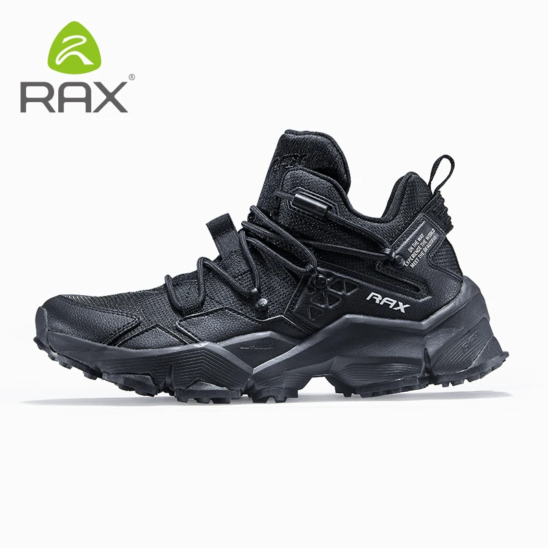 Black women shoes Rax обувь для бега на открытом воздухе; мужские спортивные кроссовки; спортивная обувь для бега, ходьбы; спортивные кроссовки; женские дышащие кроссовки с подушкой - Цвет: Black women shoes