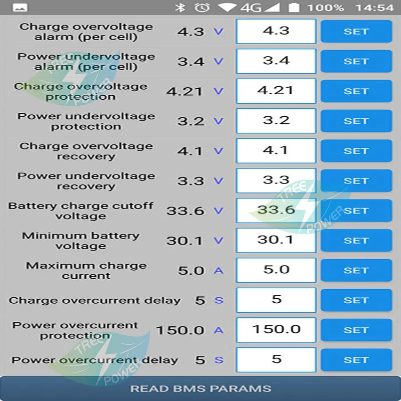 

8S- 32S Lifepo4 Li-ion BMS Battery protection Board Bluetooth APP 100A / 200A / 300A 10S 12S 13S 14S 16S 20S 24S