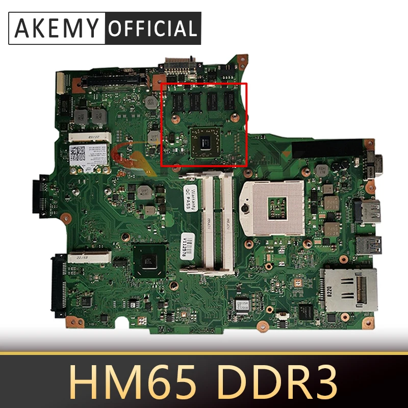 

AKEMY FAL5SY2 A2971 A For toshiba satellite R850 laptop motherboard HM65 DDR3 ATI graphics