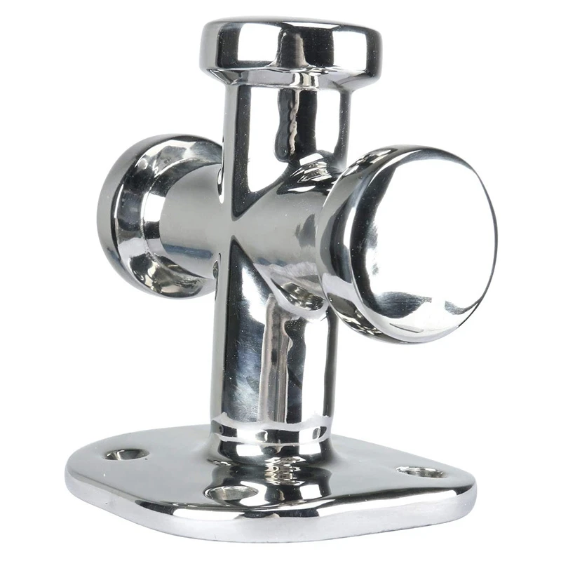 

Heavy Duty 316 Stainless Steel Cross Bollard for Boat Yacht Deck Dock Rope Fasten Cleat