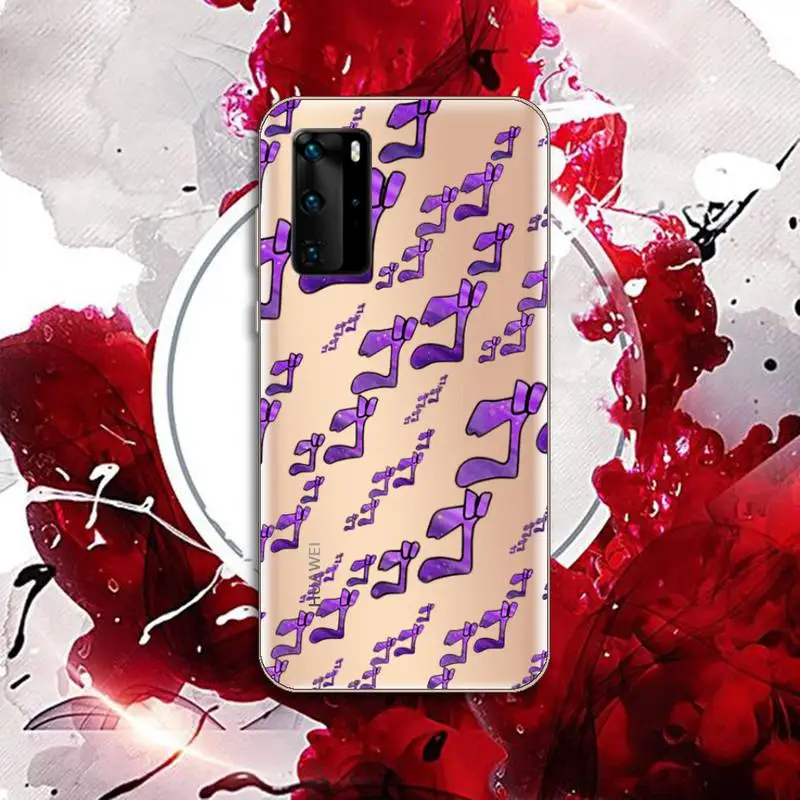 

Anime JoJos Bizarre Adventure Phone Case Transparent for Huawei P honor 8 10i 20 30 40 smart 2019