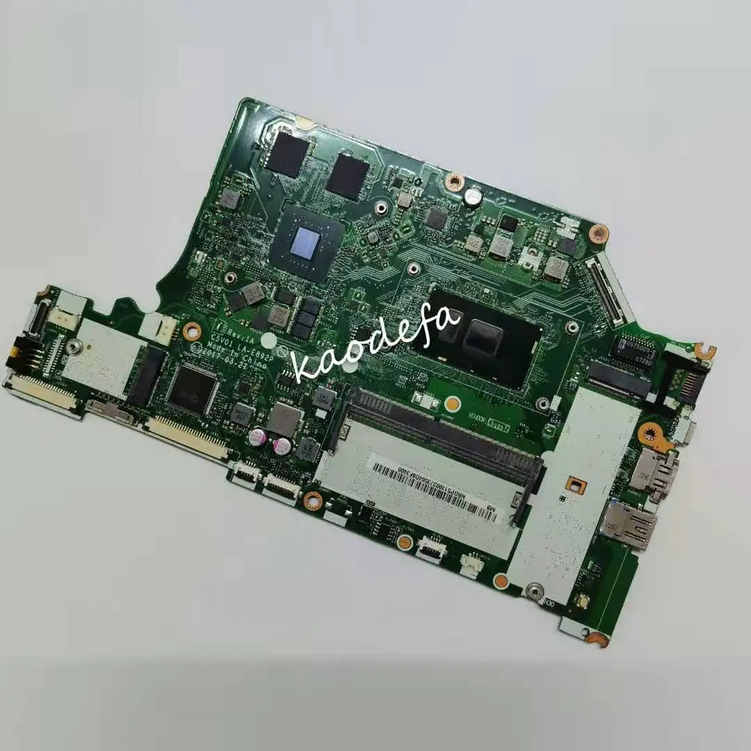 C5V01 LA-E892P ДЛЯ Acer spire A515-31g A615-51 A515-51g A315-53g Материнская плата Основная плата ЦПУ i5-8250U ГПУ N17s-G1-A1 2ГБ RAM 4ГБ вкл.
