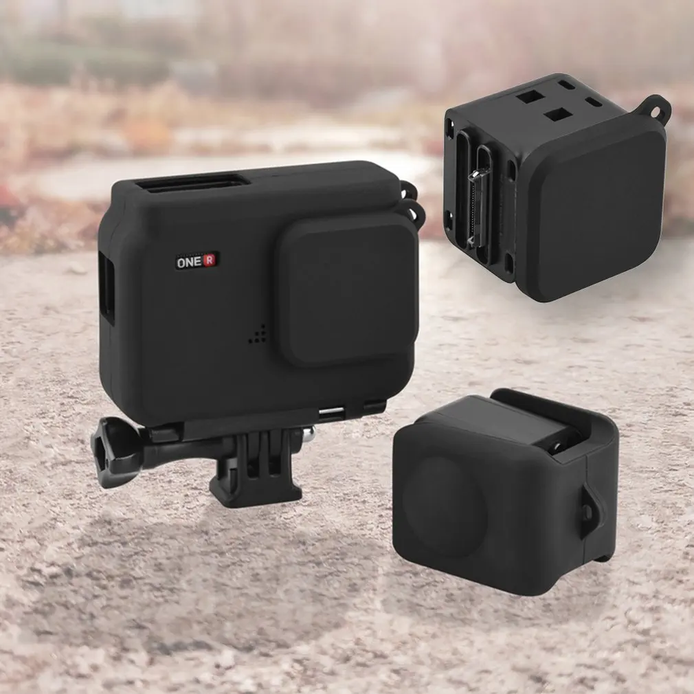 

4K Wide-Angle Lens Lens Cover EWB7638 Silica Gel Accurate Hole Position Lanyard Hole Design Dust-Proof Anti-Fall