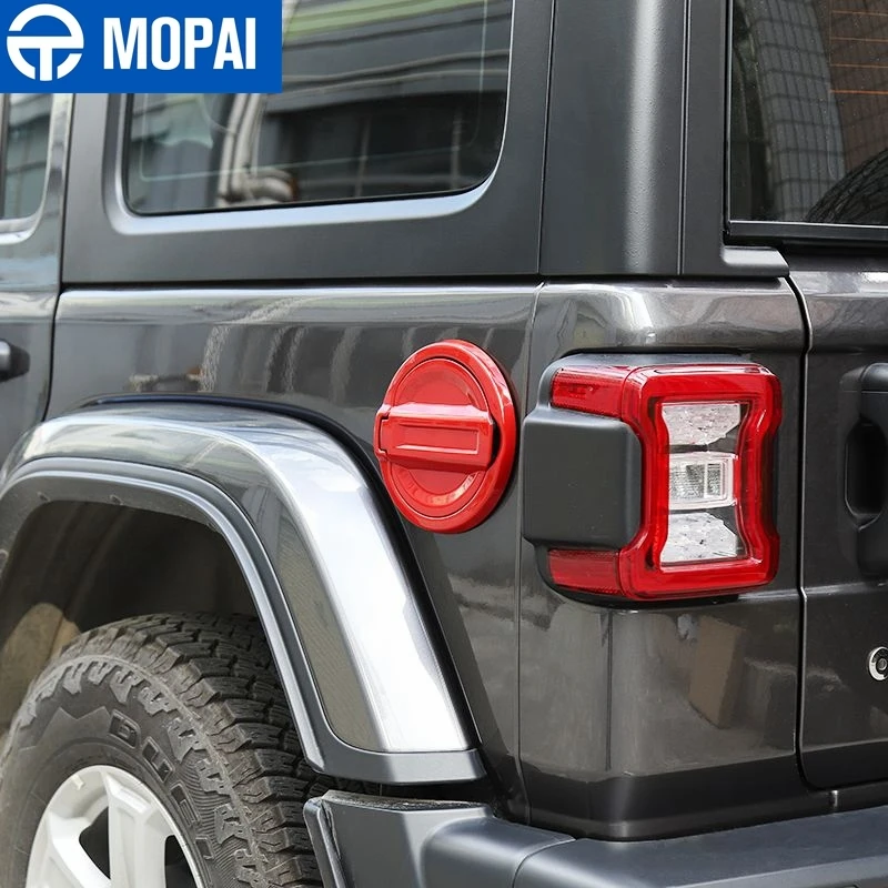 MOPAI чехлы на бак для Jeep Wrangler JL Автомобильная крышка газового топливного бака