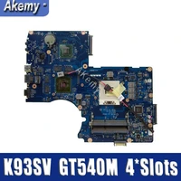 pbl80 la 7441p k93sv gt540m 1gb mainboard for asus la 7441p k93sv k93sm k93s k93 x93s x93sv laptop motherboard test 100 ok