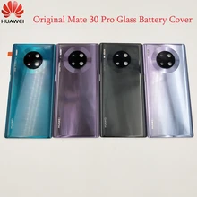 Original Huawei Mate 30 Pro Back Battery Cover Rear Glass Door Panel Case For Huawei Mate30pro Battery Cover+Camera Lens Replace