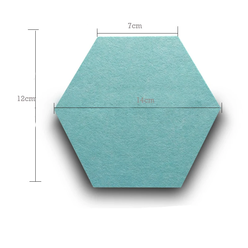 10 шт. фетровая шестиугольная доска с буквенным сообщением фото дисплей сделай