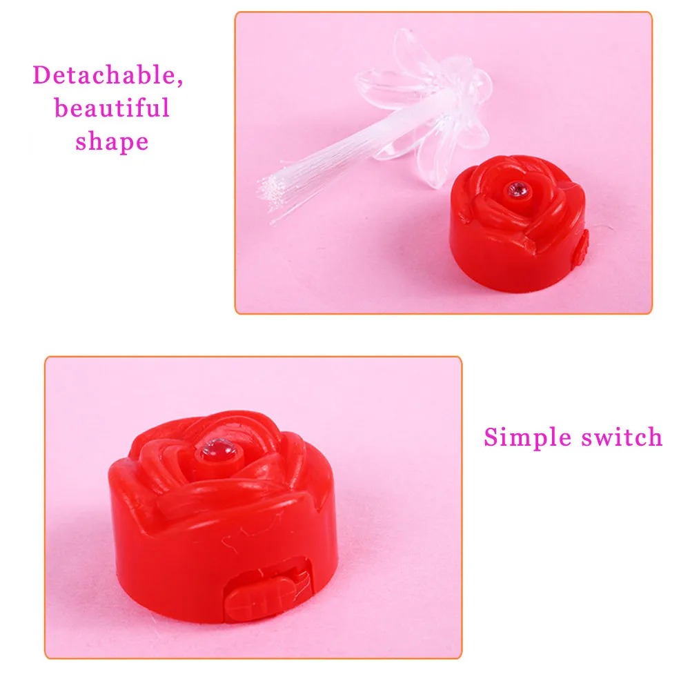 Эвкационные электронные игрушки веселые красочные Блестящие розы яркие детские