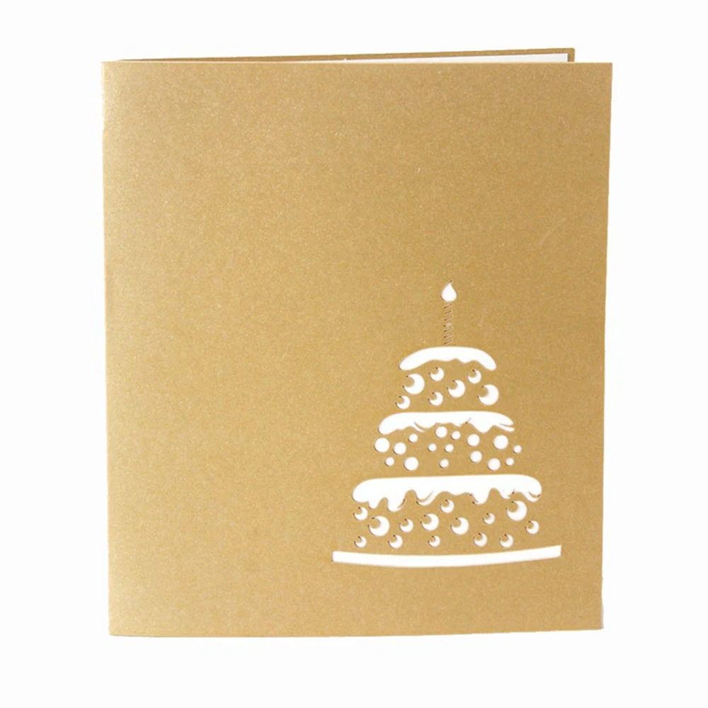 Поздравительная открытка 3D открытки-подарок праздничные подарки подарок на день