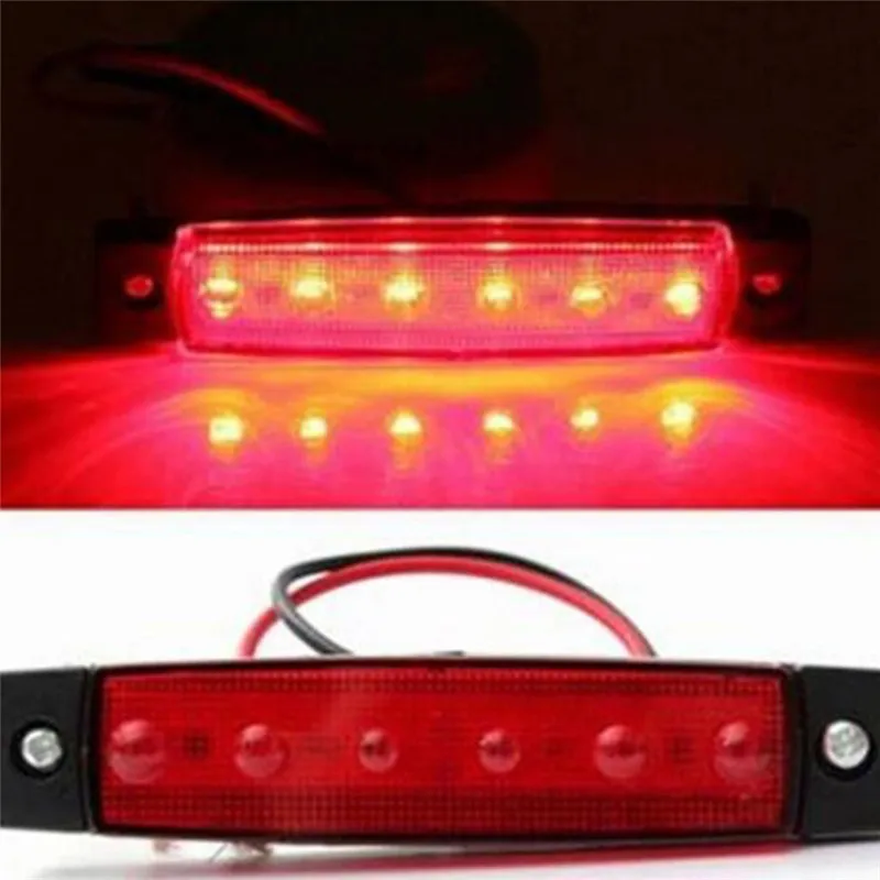 1 шт. Автомобильные светодиодные индикаторы 24 в пост. Тока 6 светодиодов |