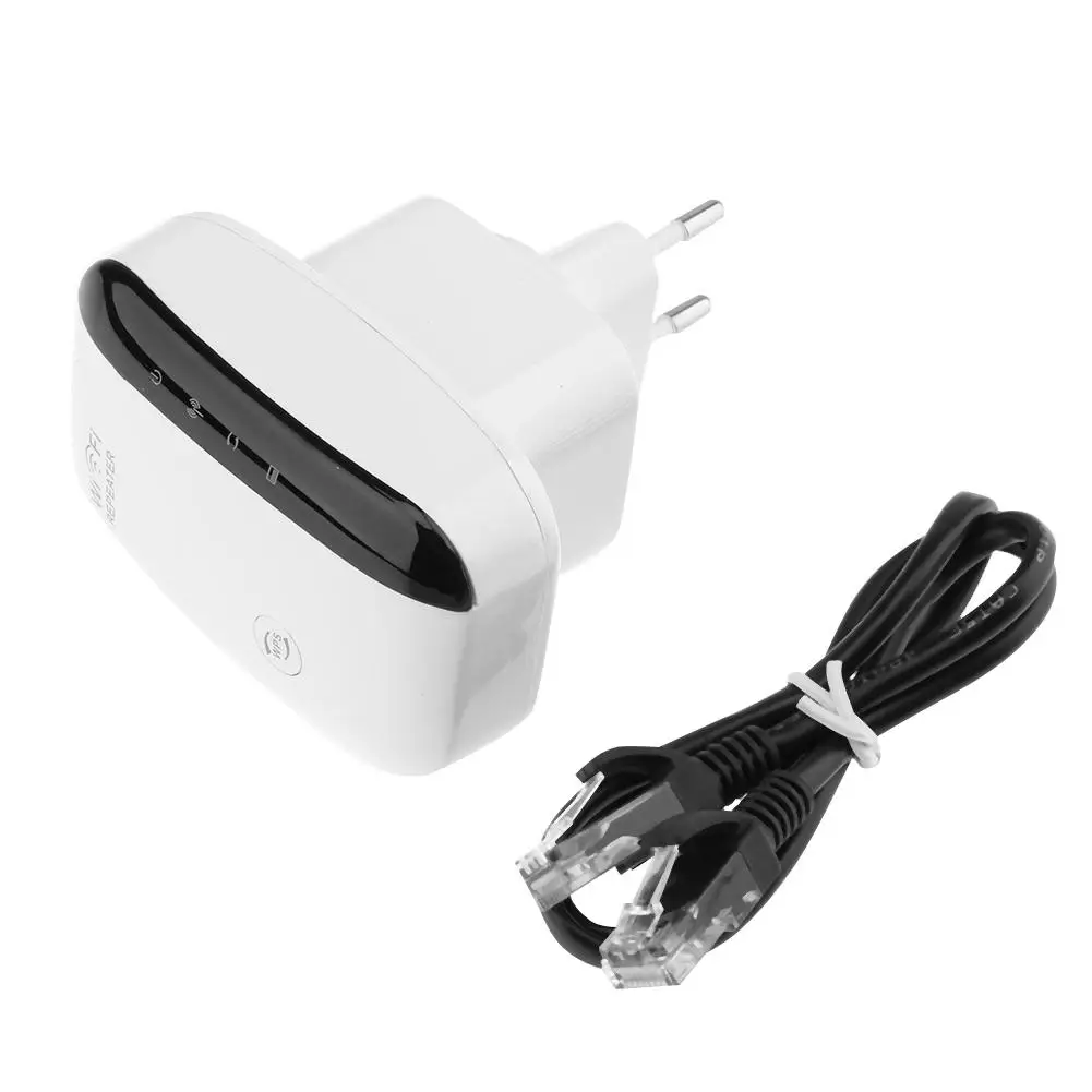 

Portable Mini 300Mbps High Efficiency speed Wireless Wifi Repeater AP Router Signal Booster Range Extender For Home