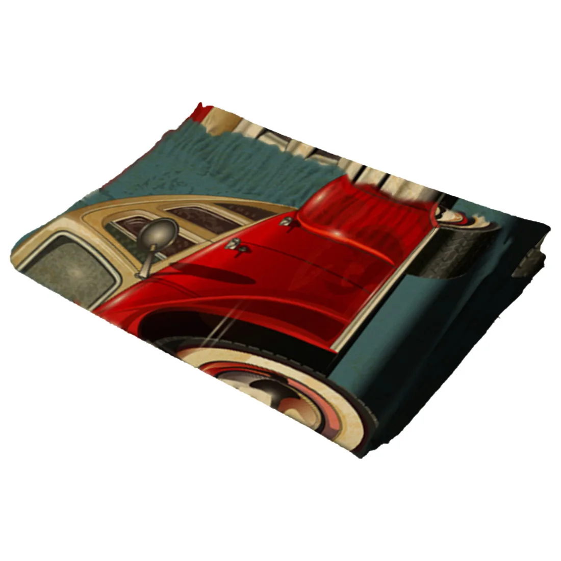 Женский зимний шарф Классический постер в стиле ретро дорожка для автомобиля 66