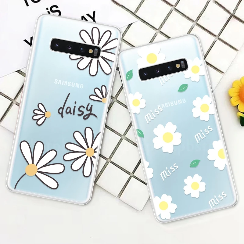 Мягкий силиконовый чехол для телефона Samsung Galaxy A50 A30 S10 Plus S10 S10e, защитный чехол из ТПУ с мультяшным принтом для Samsung A50 A30
