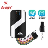 deelife 4g gps tracker for car motorcycle moto motorbike auto vehicle locator real time automotive tracking device