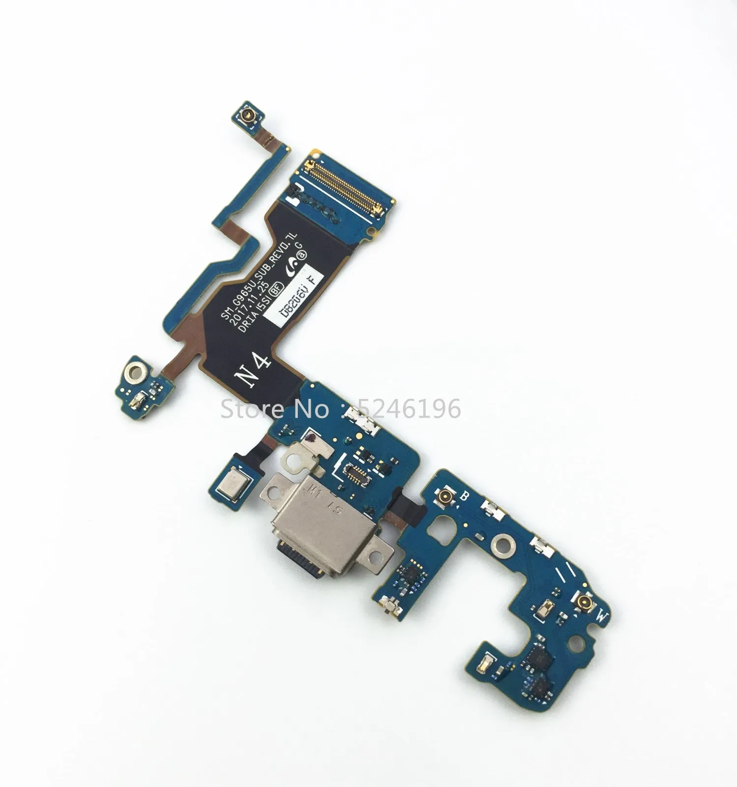 1 шт. USB зарядное устройство док-порт мини микро разъем гибкий кабель для Samsung Galaxy S9