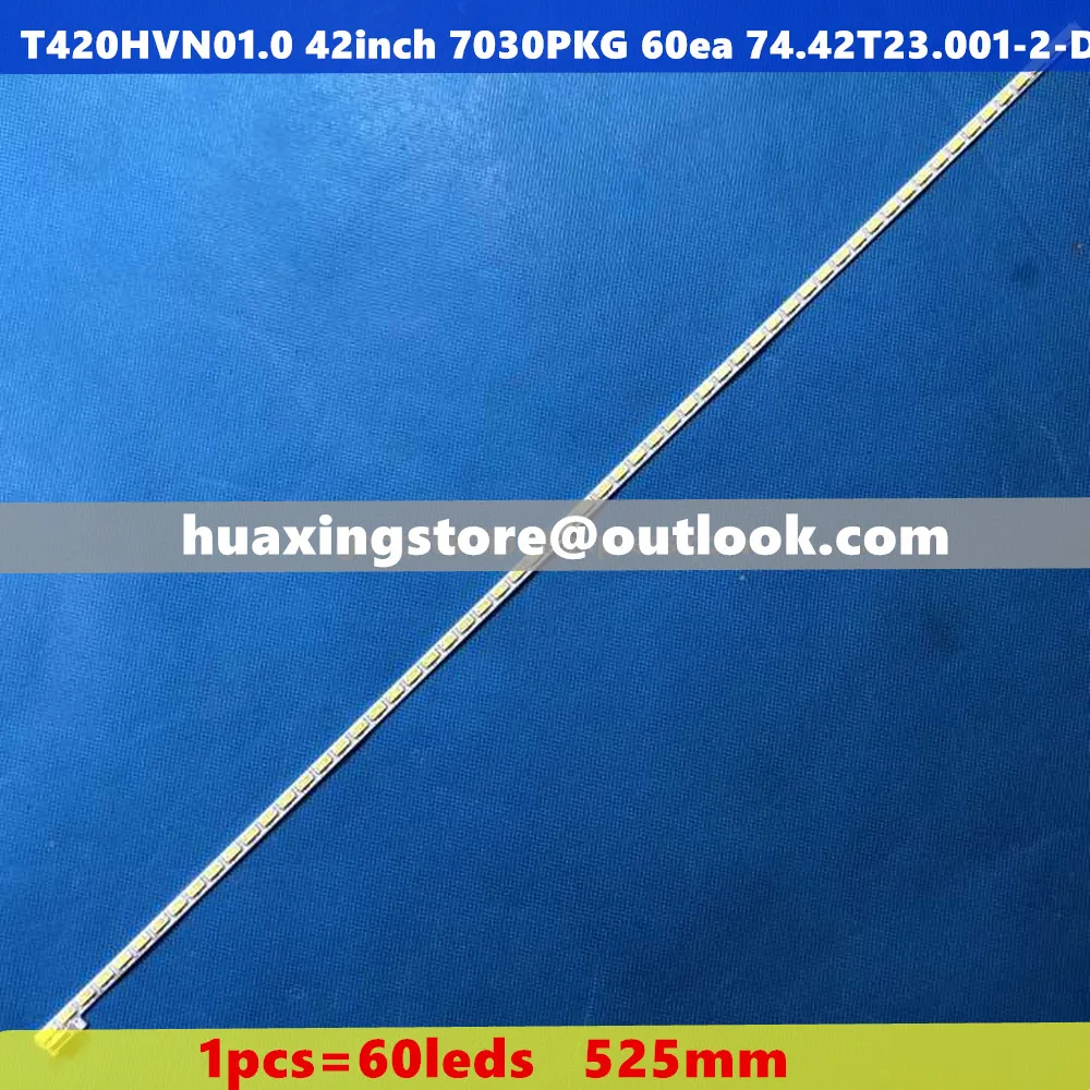 Новый 60 светодиодный 525 мм подсветка полосы для LG 42LS570T 42LS570S 42LS575S T420HVN01.0 42 дюймов