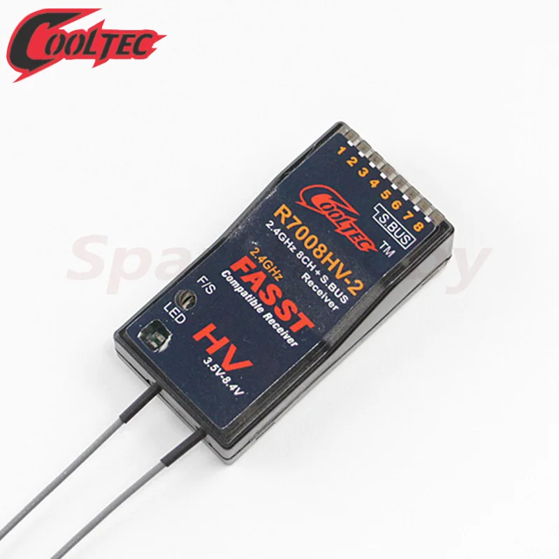 Обновленная модель Cooltech R7008HV 2 Futaba Fasst S.BUS 8CH 4 ГГц приемник для 14SG 16SG 16SZ 18SZ 18MZ RC