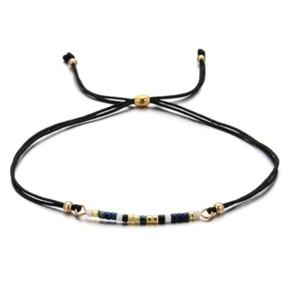 Женский браслет украшенный бусинами мини-браслет богемный жемчужный 2020 |