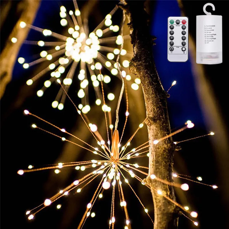 

Festival Hanging Fireworks Lights LED String Light Led Garland for Christmas Decoration Christmas Lights Fairy Lights New Year