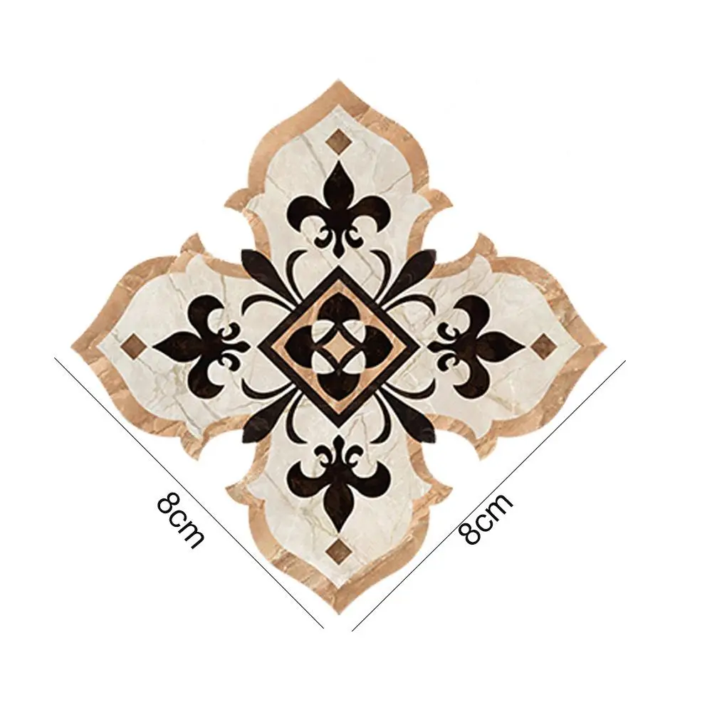 8*8 см диагональная наклейка гладкая Водонепроницаемая кухонная аппликация