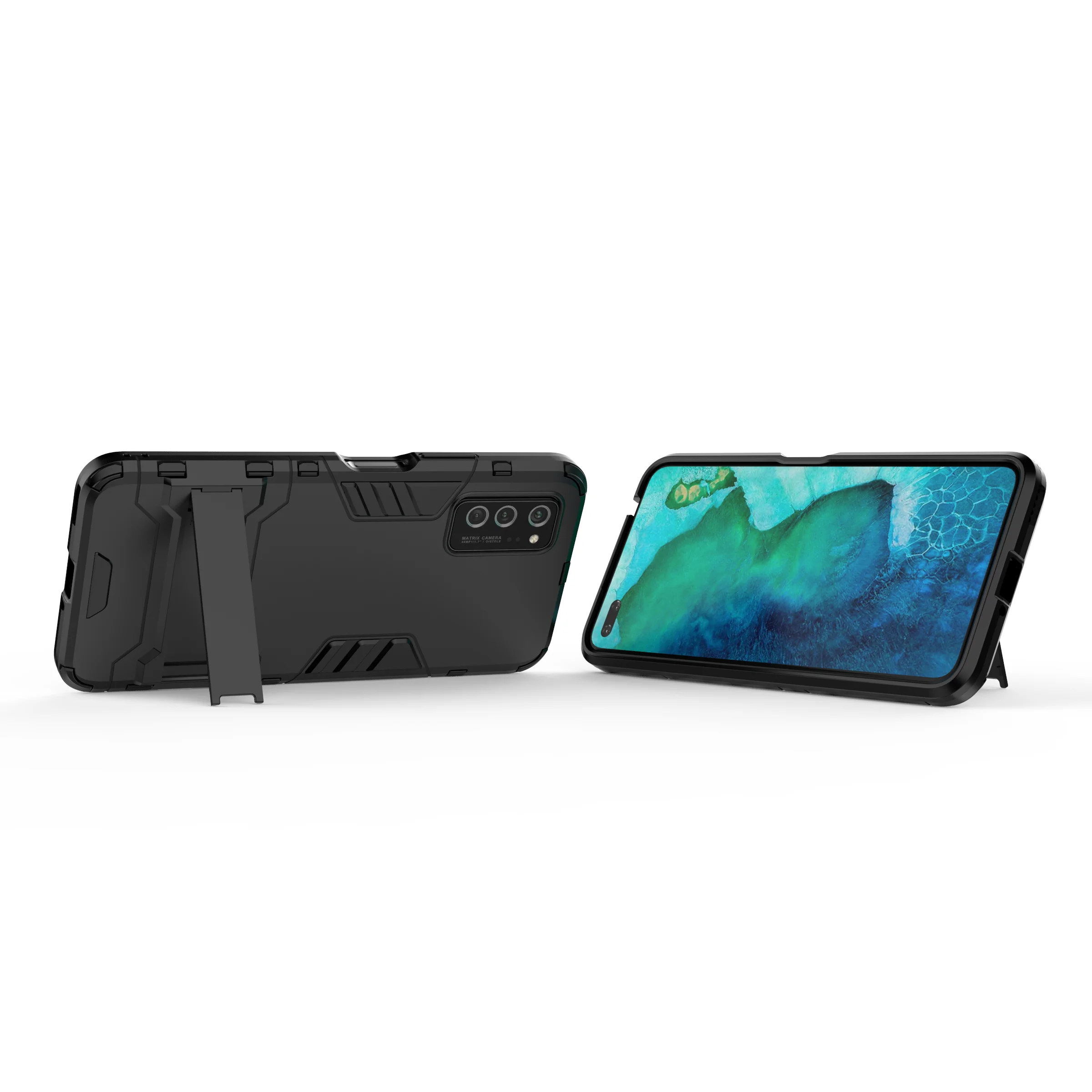 Thouport противоударный чехол для Huawei Honor View30 Чехлы V30 Подставка силиконовая крышка