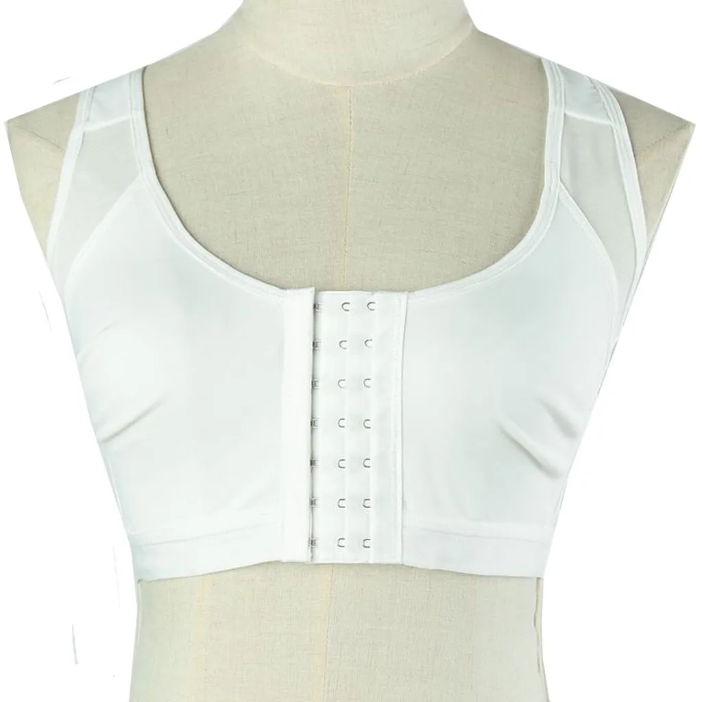 

New Sports Yoga Bras Zipper Comfortable Crop Top Women High Impact Posture Corrector Lift Up Bra cd