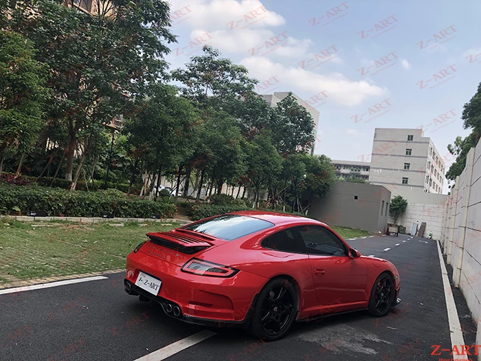 2005-2011 Z-ART для 911 Tempus задний бампер углеродное волокно Корпус обтекаемой формы