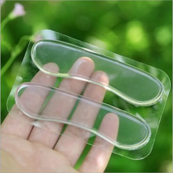 Силиконовая вставка подкладка для пятки удобные накладки на высокий каблук